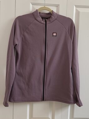 66°North Women's Mauve Full-Zip Jacket With Fleece Lining